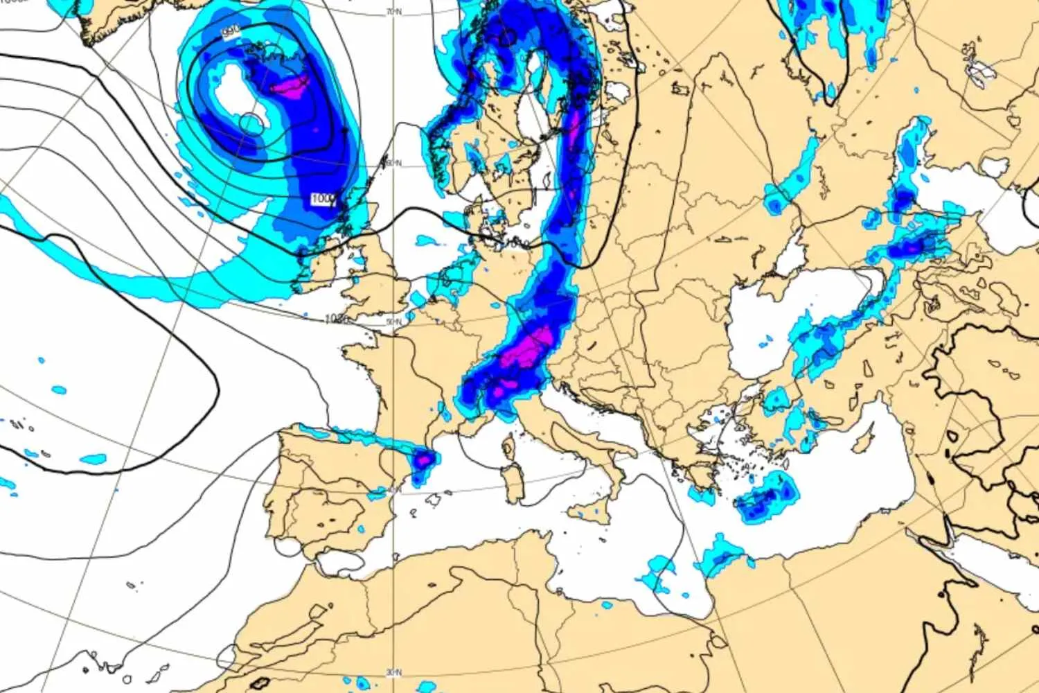 Meteo, l’anticiclone si rinforza sull’Italia: settimana mite e senza piogge (ma da mercoledì arrivano le correnti fredde)