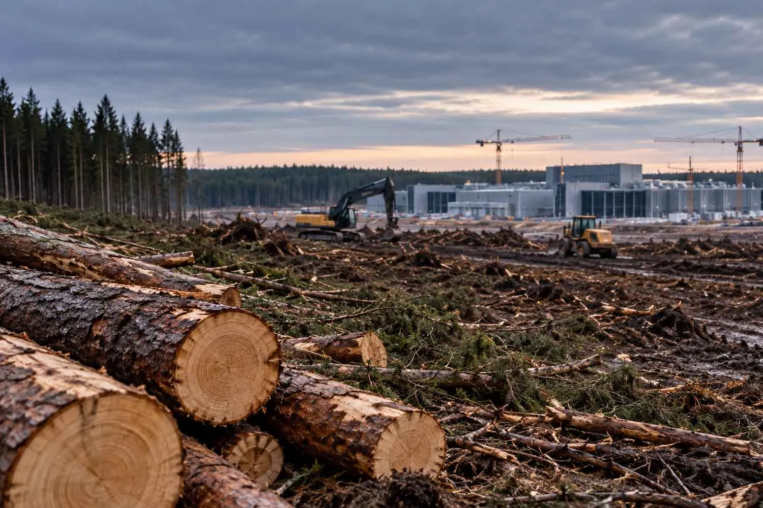 Google ha abbattuto 330 ettari di foresta in Finlandia per costruire un data center